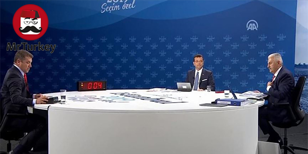 مناظره دو نامزد اصلی انتخابات شهرداری استانبول