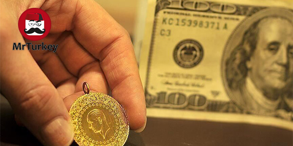 نرخ ارز و طلا در بازار استانبول