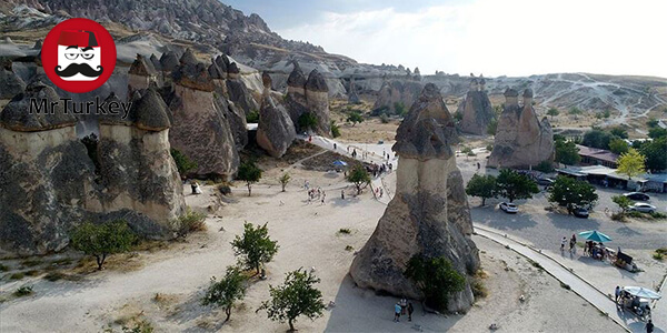 رقابت دیدنی پهپادها بر فراز کاپادوکیا در ترکیه